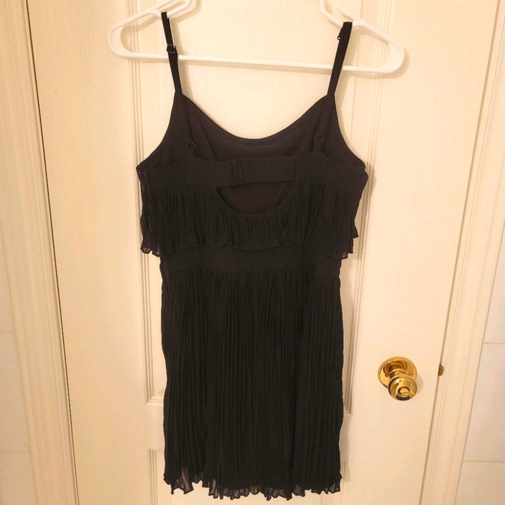 Guess Ruffles/ Fring Little Black Dress